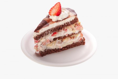 TORTA PELADA MORANGO COM CHOCOLATE